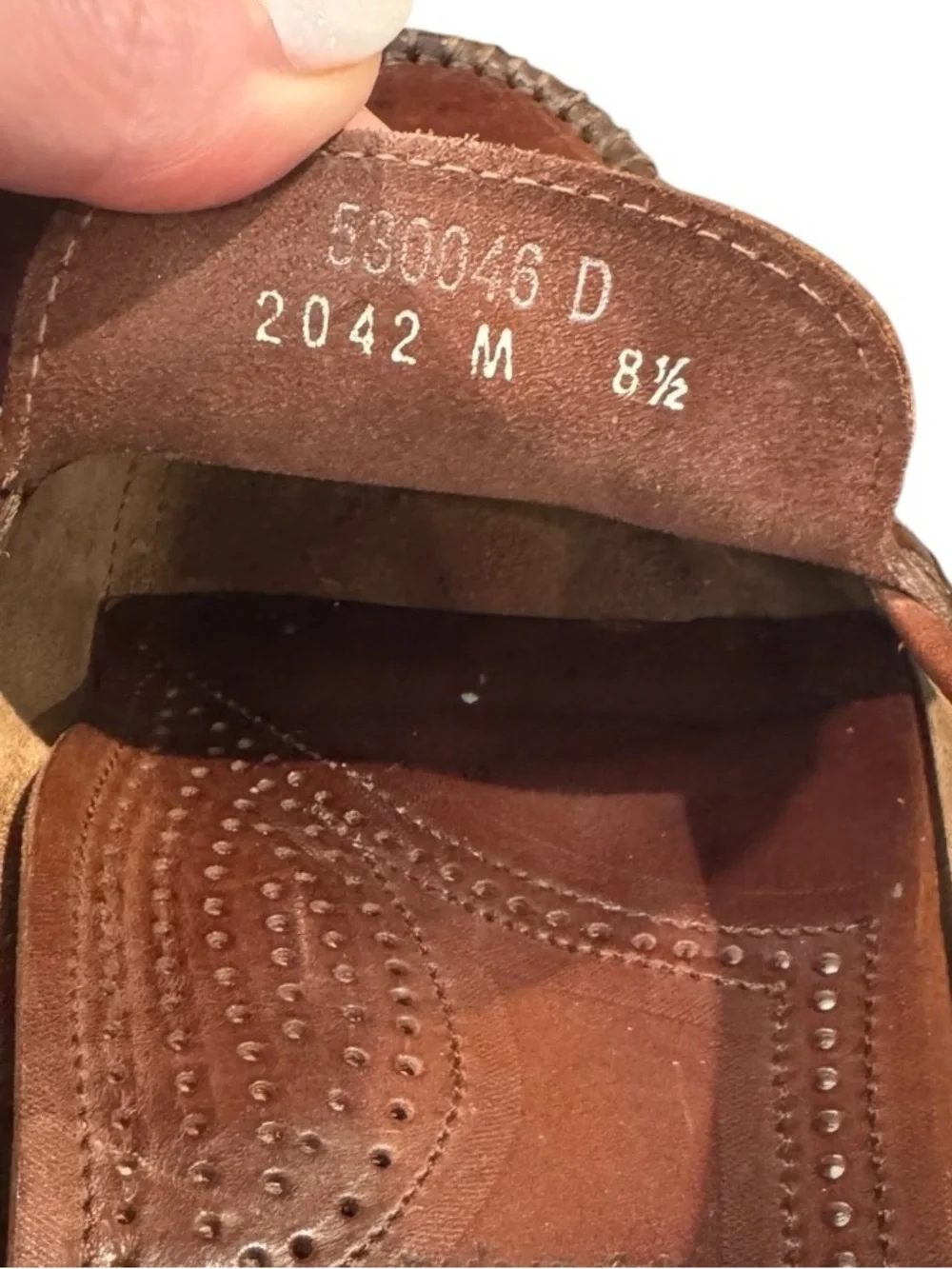 Martin Dingman Brown Loafer Walking Shoe 8.5